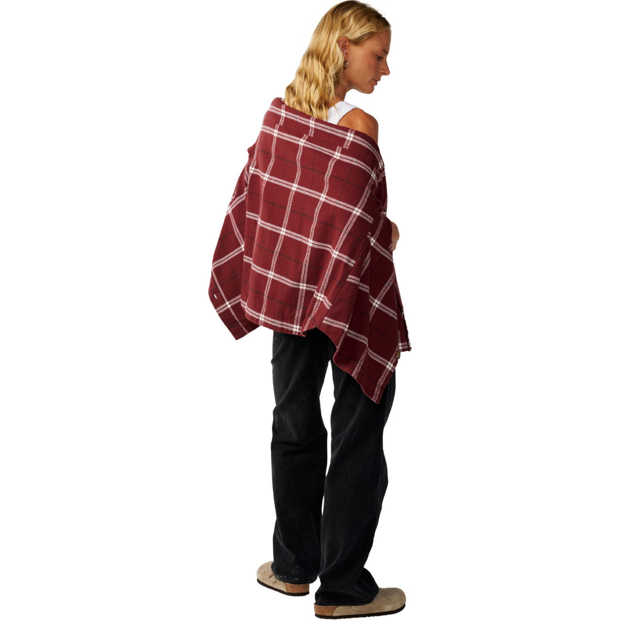 2026 Rip Curl Womens Venture Flannel Shirt 0Q0WSH - Dark Plum